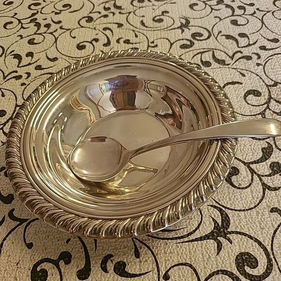 W.M.Rogers Silver-plated Condiment Set - Picture 1 of 6